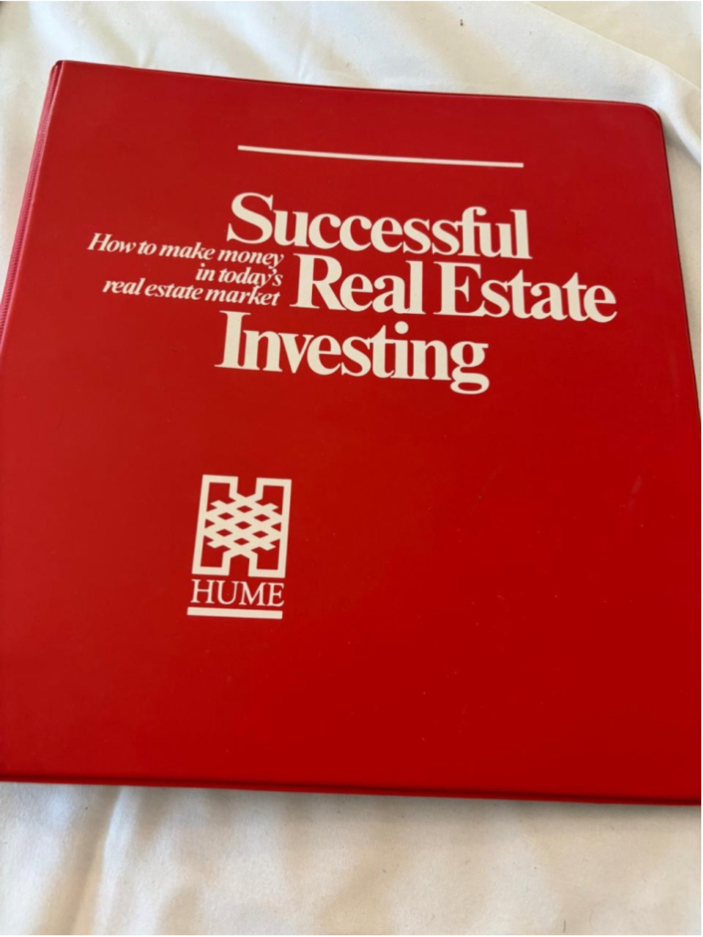 Hume Successful Investing & Money Management Binder Set, #E51